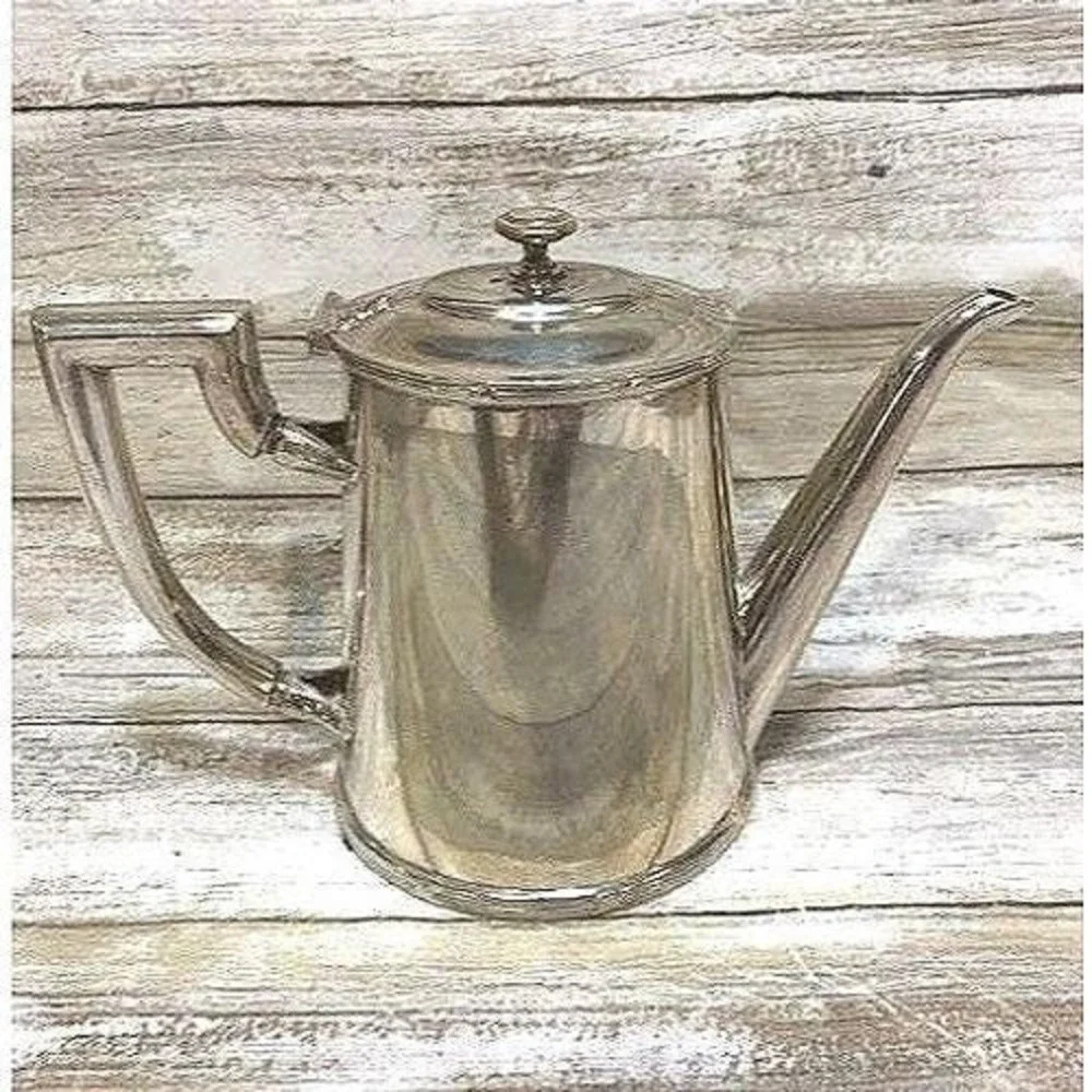 Vintage Fracalanza Brazilian Silver-Plated Tea Pot 310 / 31080